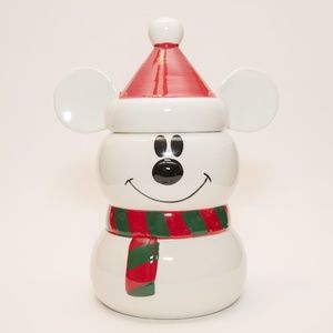 Mickey Mouse Xmas Cookie Jar